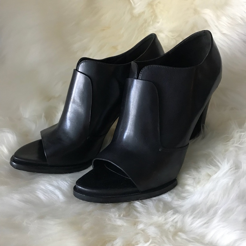 Alexander Wang LUISA Open Toe Booties 38.5